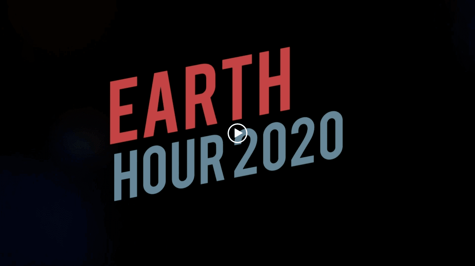 Earth Hour promo