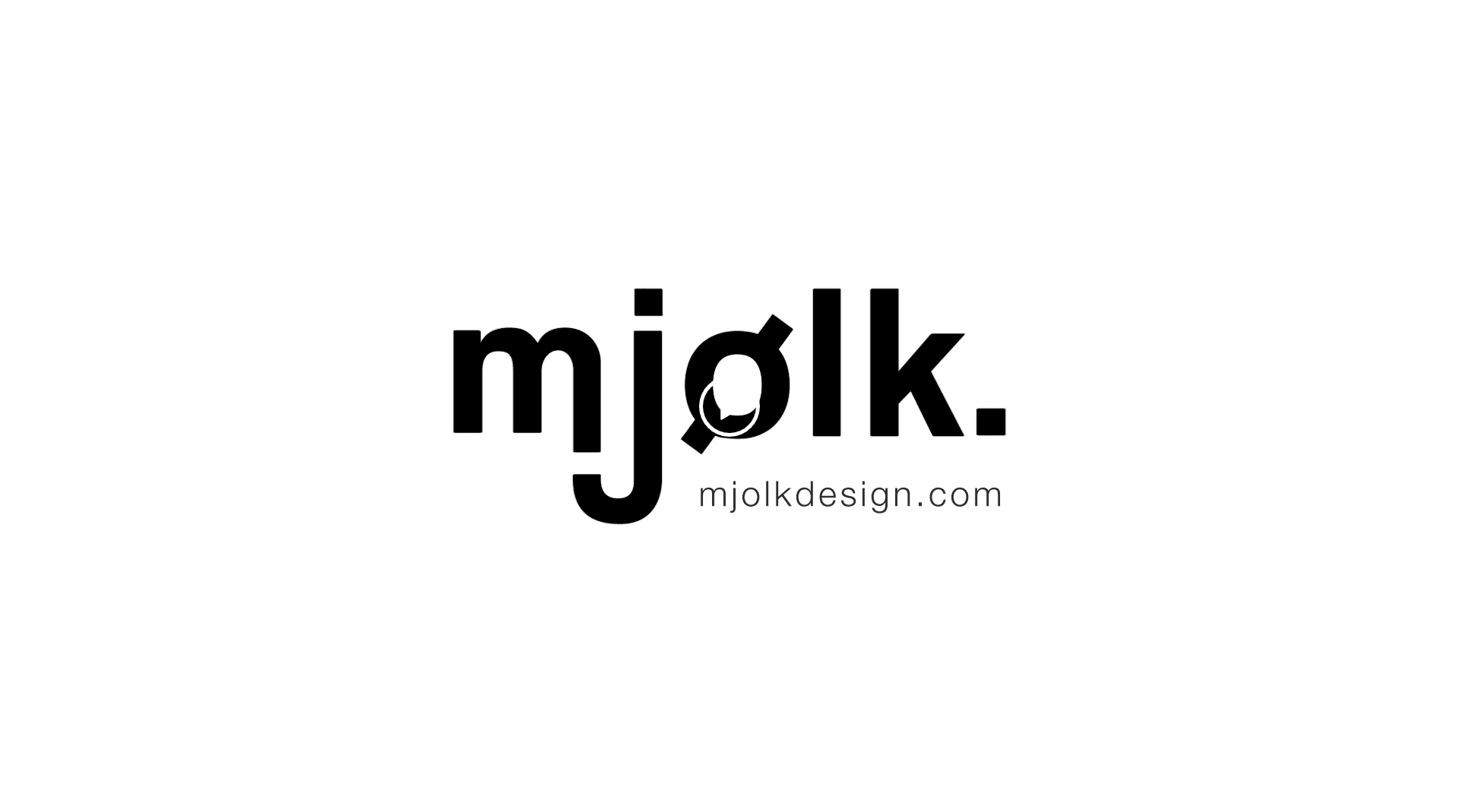 Another mjølk logo animation